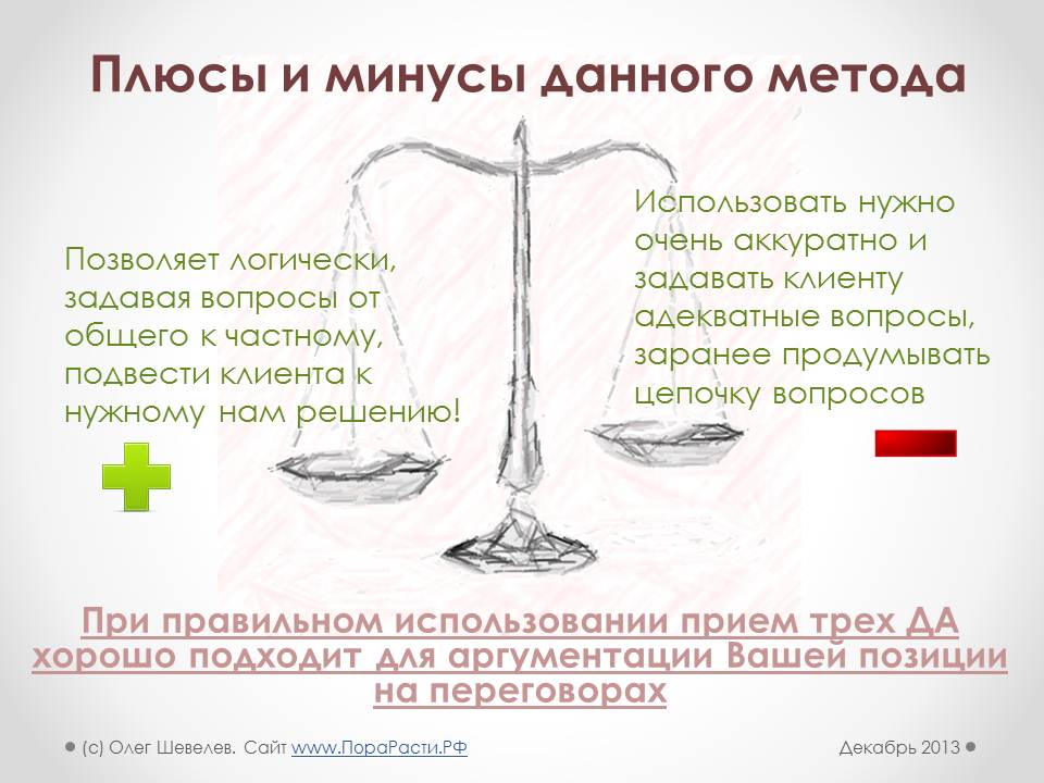 Метод 3. Правило трех да. Правило трех да в продажах. Метод 3 да. Техника трех да в психологии.