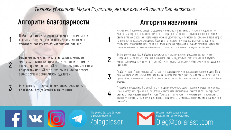 Алгоритм благодарности. Техники убеждения. техника убеждения в продажах. алгоритм прощения.